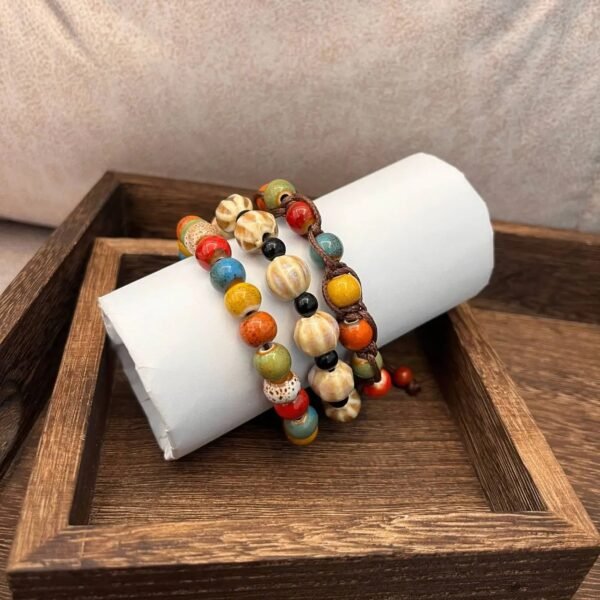 Ceramic Bracelet Jingdezhen Porcelain Bracelet For Women - 图片 2