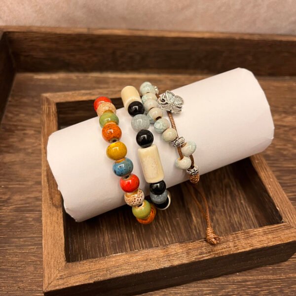 Ceramic Bracelet Jingdezhen Porcelain Bracelet For Women - 图片 7
